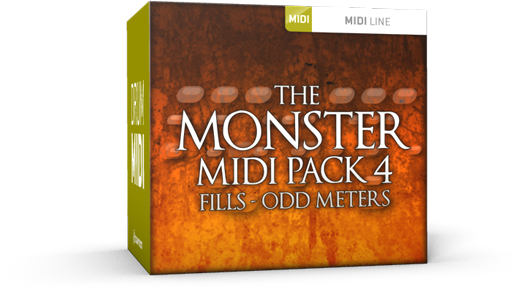 Toontrack monster midi pack 4 fills