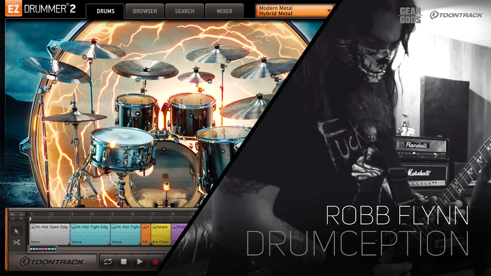 DRUMCEPTION FEAT. ROBB FLYNN!
