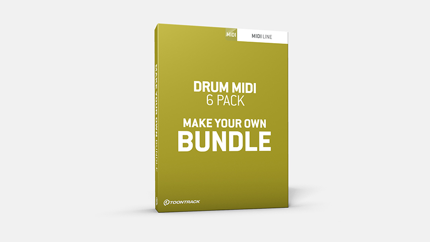 MAKE YOUR OWN DRUM MIDI BUNDLE.