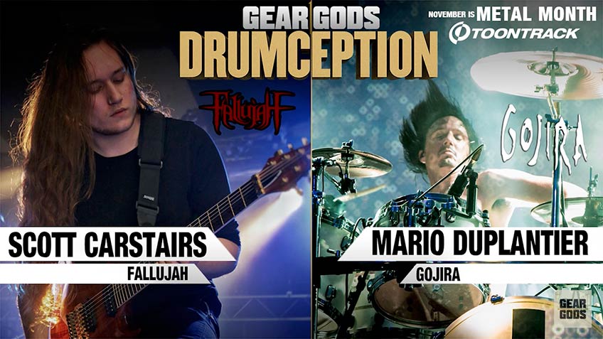 NEW DRUMCEPTION SONG FEAT. SCOTT CARSTAIRS (FALLUJAH).