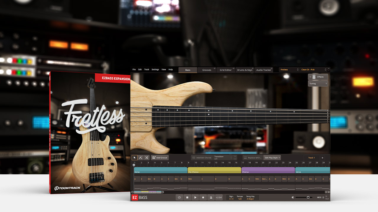 THE FRETLESS EBX HAS ARRIVED.