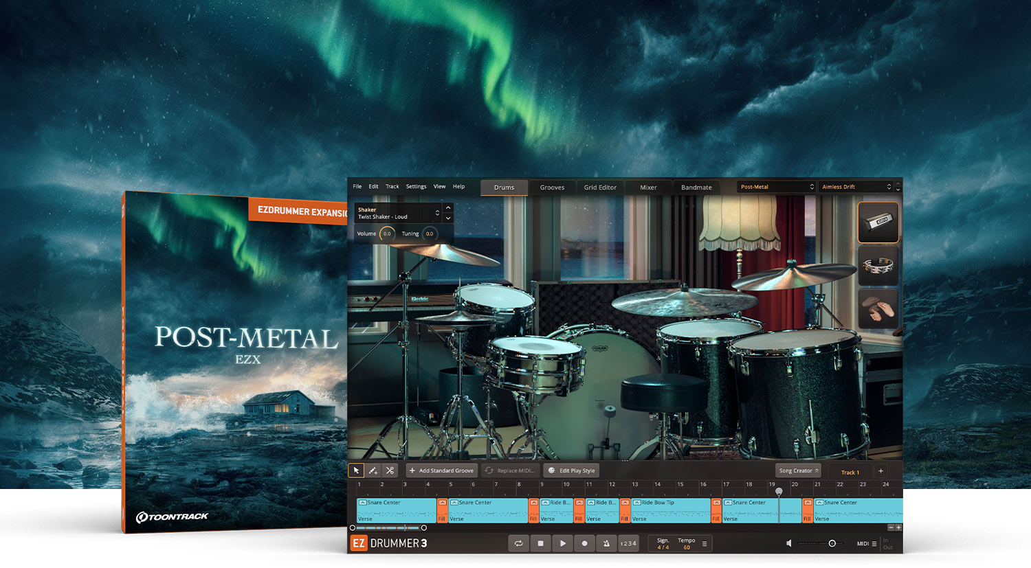 NEW EZX FOR EZDRUMMER 3.