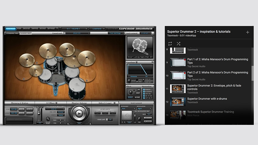 SUPERIOR DRUMMER 2: TIPS, TRICKS & INSPIRATION.