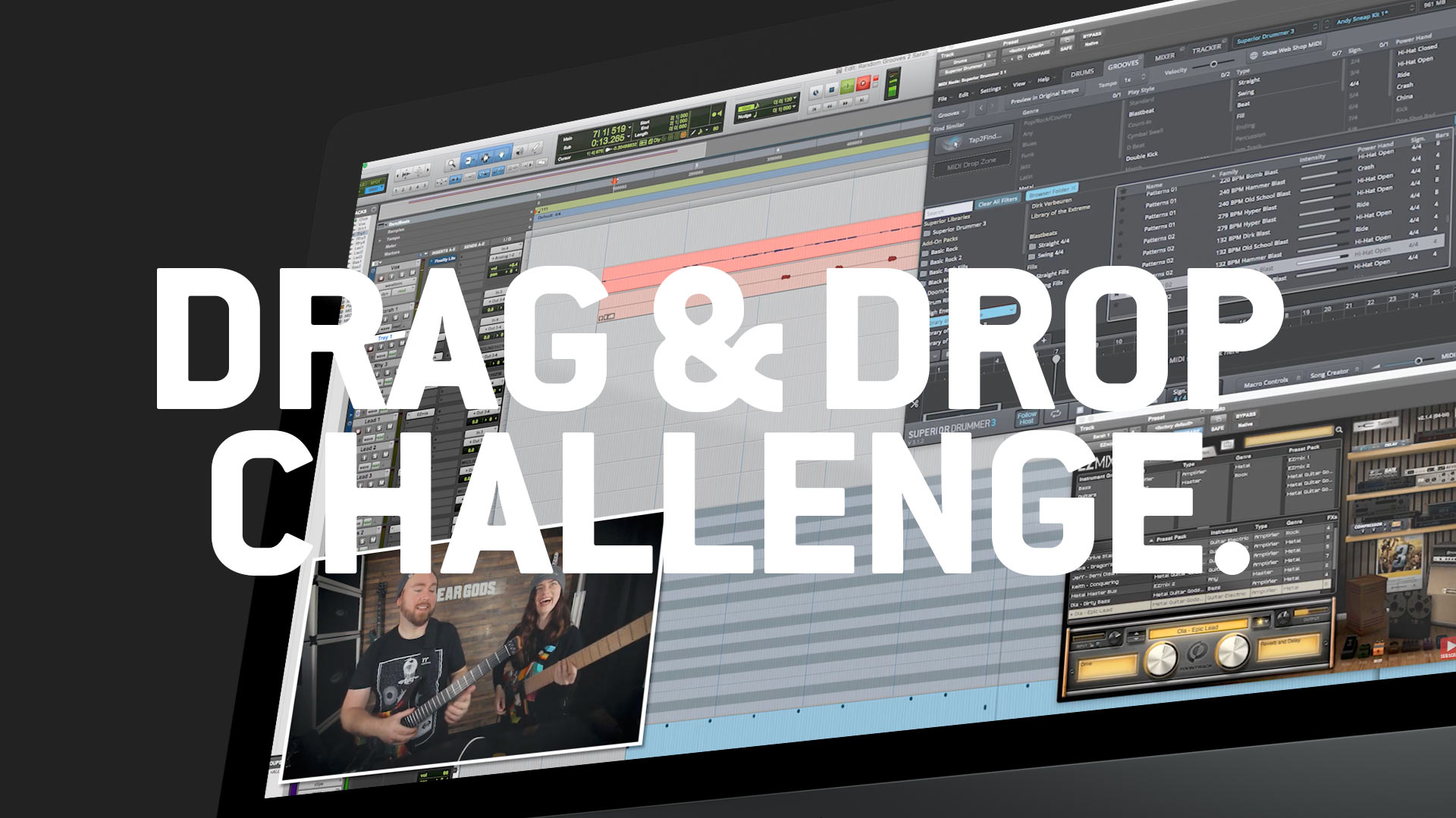 THE DRAG & DROP CHALLENGE.