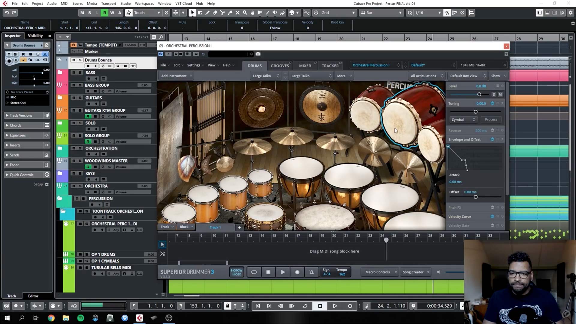 THE ORCHESTRAL PERCUSSION SDX AND METAL!