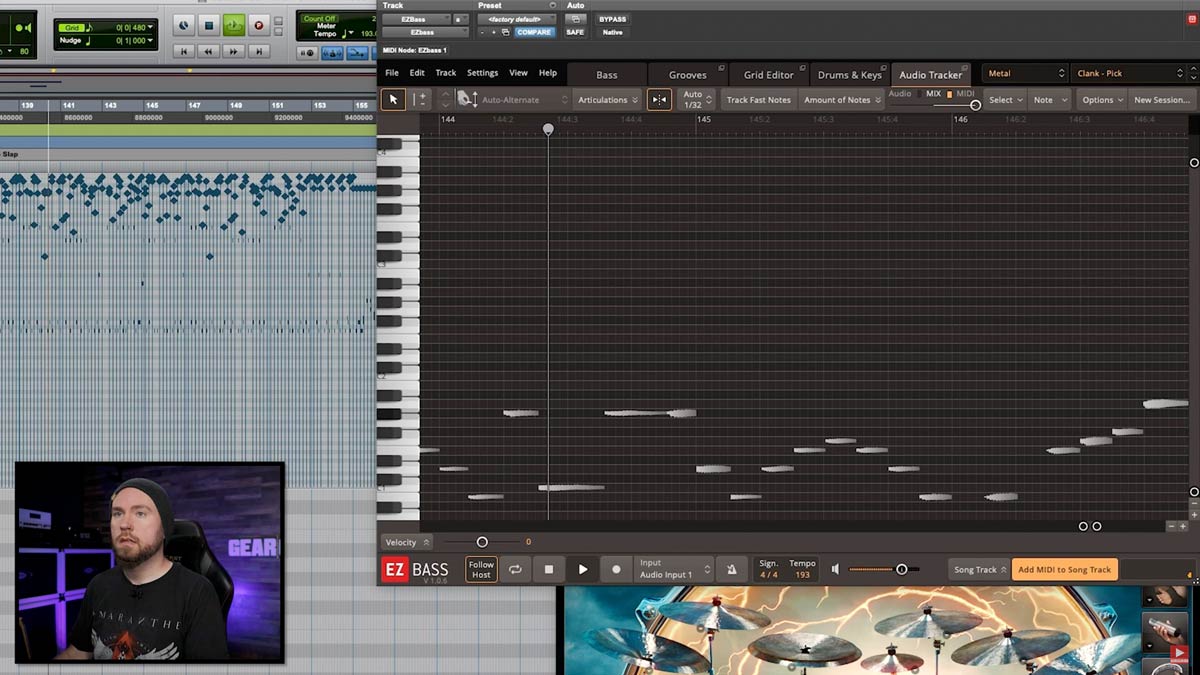 WRITING A SONG FROM RANDOM GROOVES.