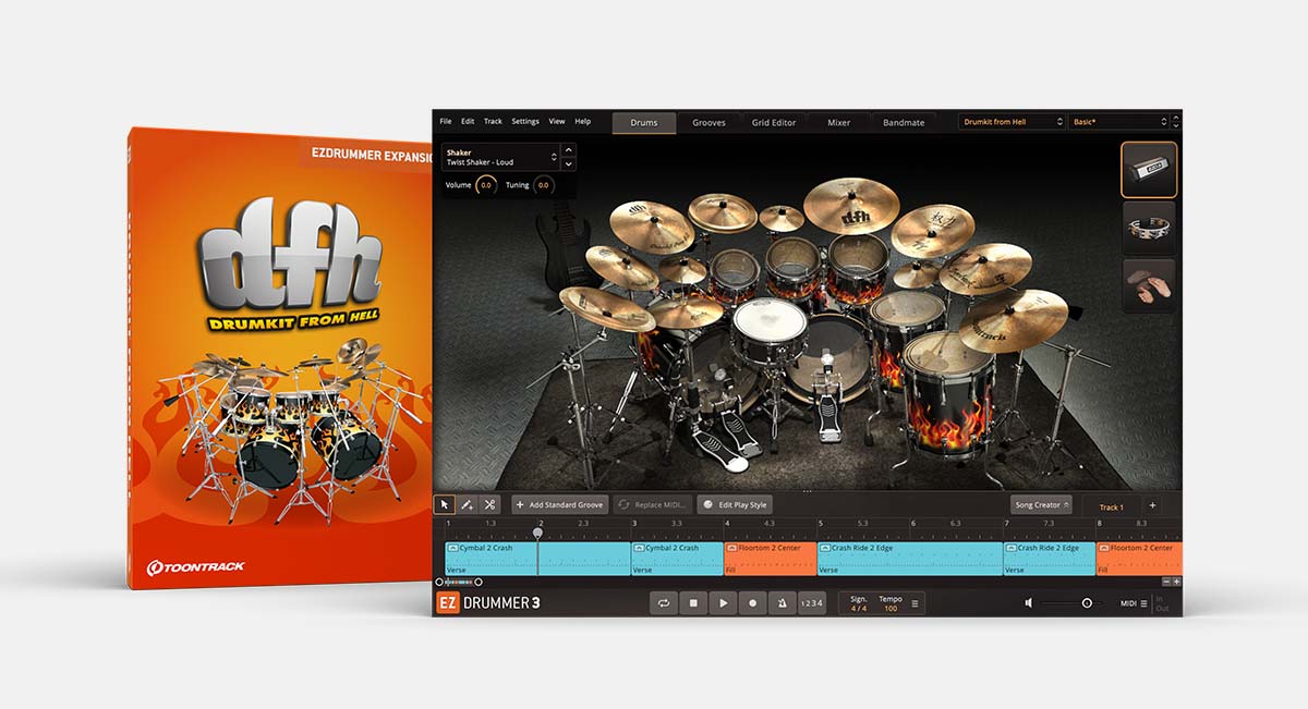 Drumkit From Hell EZX | EZdrummer & Superior Drummer expansion