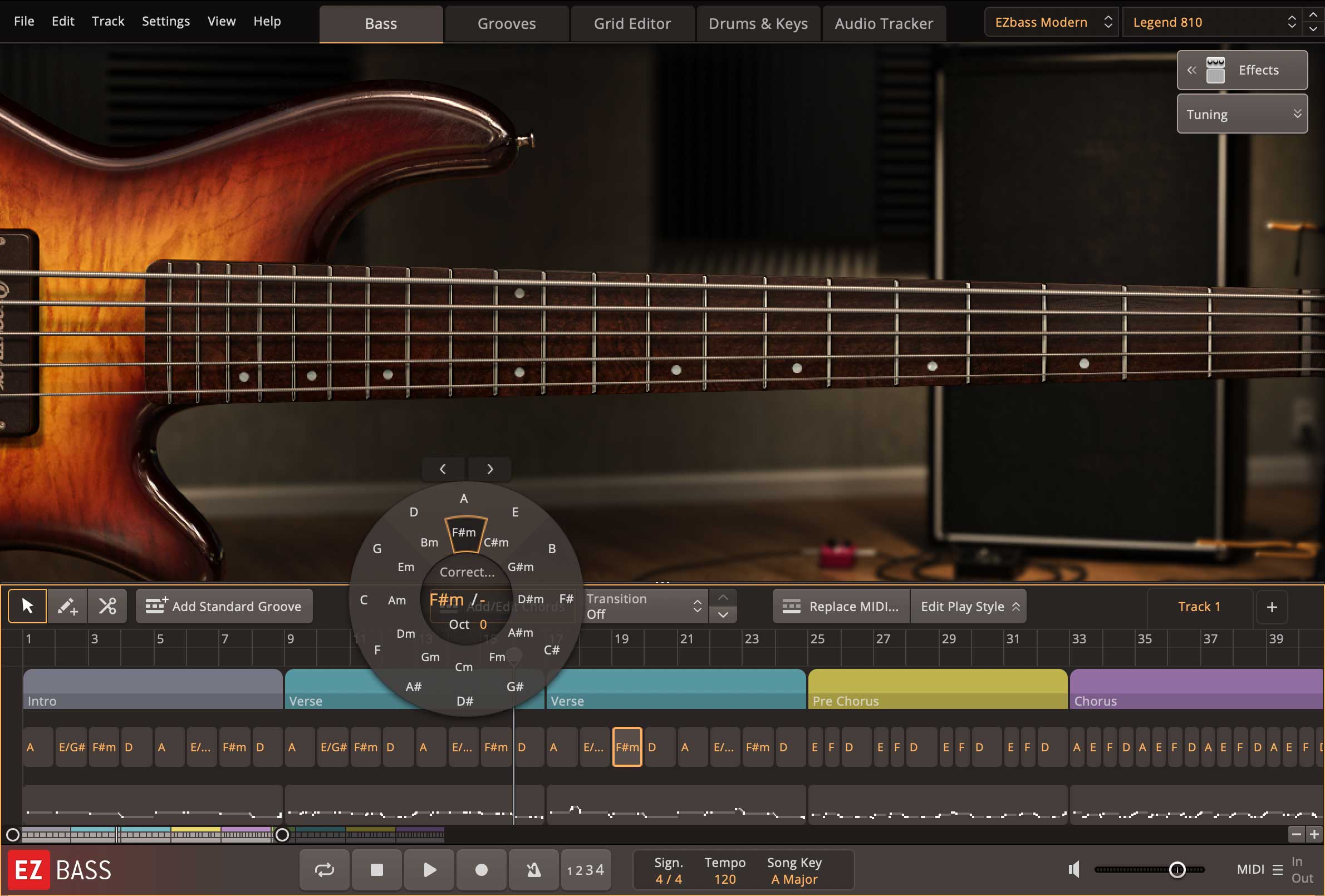 DTM・DAW TOONTRACK EZ BASS EZbass | Bass software for songwriting & production | Toontrack