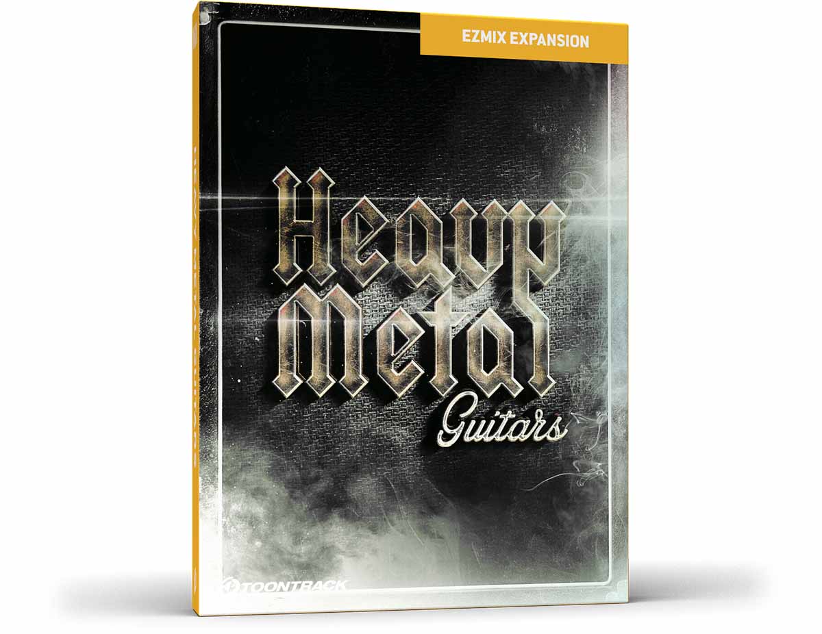 Heavy Metal Guitars EZmix Pack | EZmix expansion | Toontrack