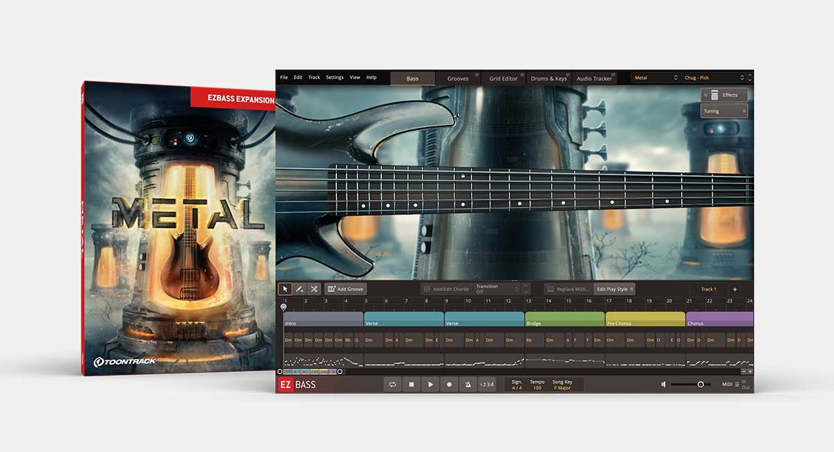 Metal EBX | EZbass expansion | Toontrack