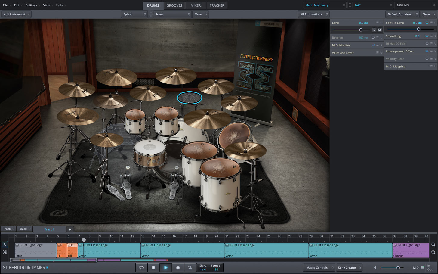 Metal Machinery SDX | Superior Drummer expansion | Toontrack