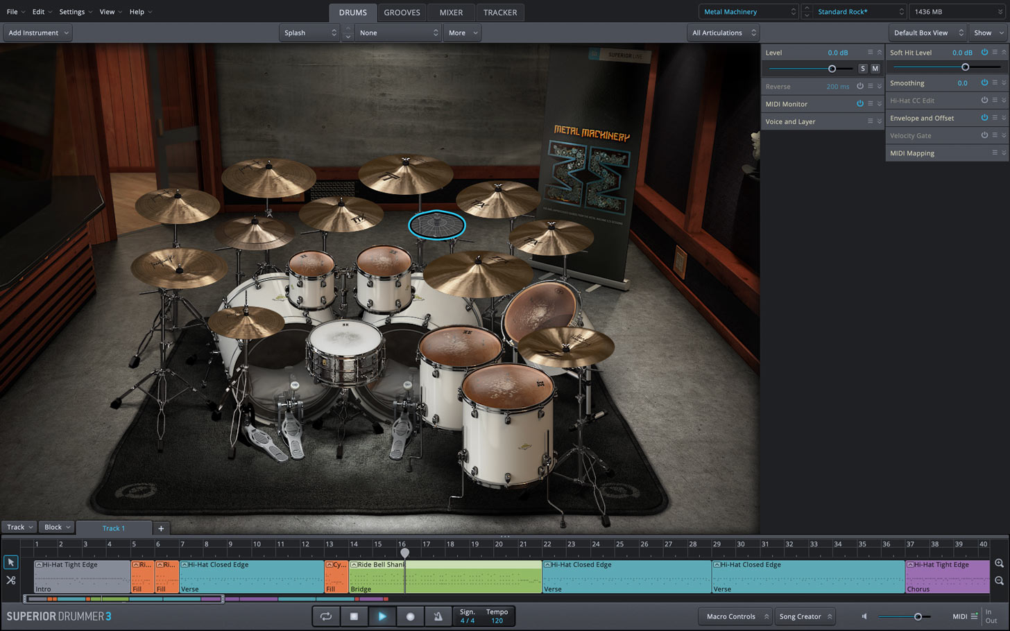 Metal Machinery SDX | Superior Drummer expansion | Toontrack