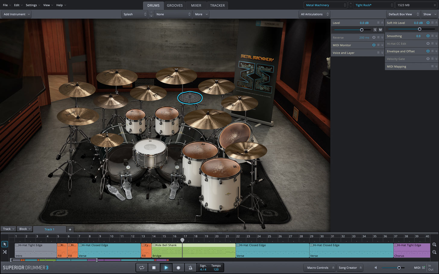 Metal Machinery SDX | Superior Drummer expansion | Toontrack