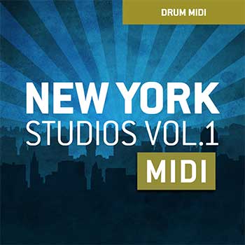 New York Studios Vol.1 MIDI | Drum MIDI for EZdrummer & Superior