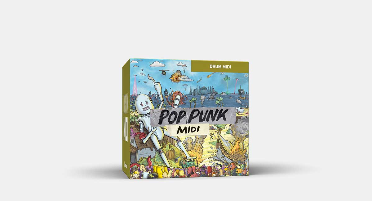 Pop Punk MIDI | Drum MIDI for EZdrummer & Superior Drummer | Toontrack