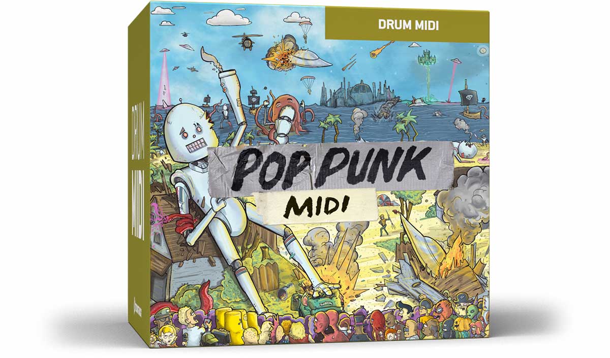 Pop Punk MIDI | Drum MIDI for EZdrummer & Superior Drummer | Toontrack