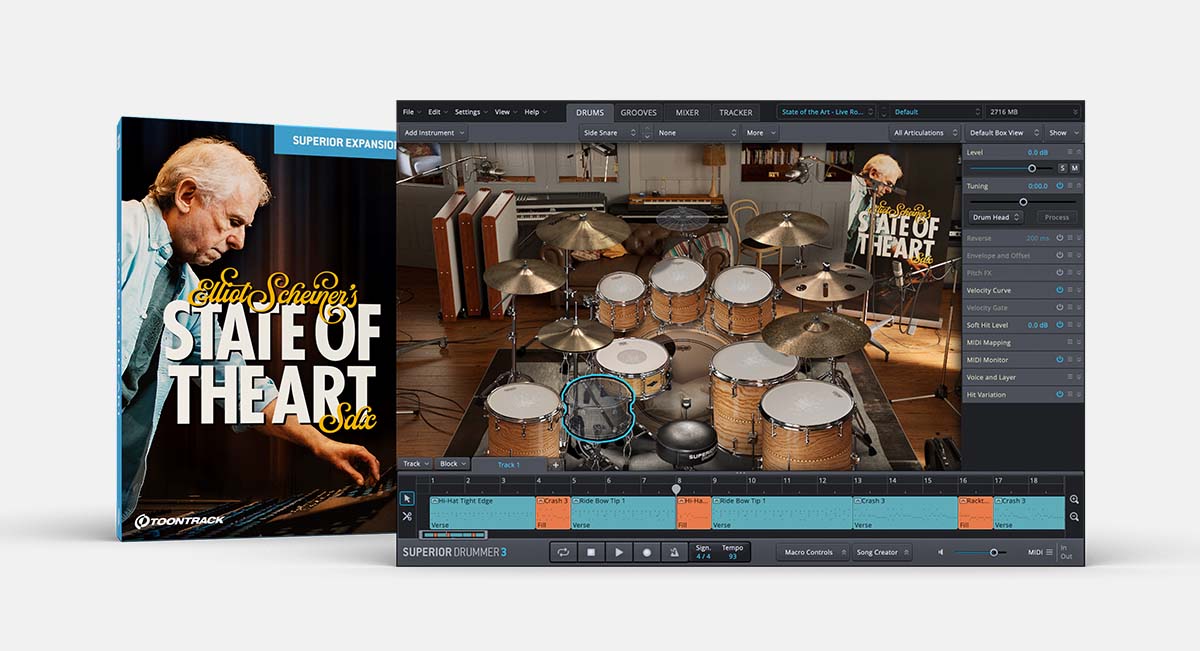 State of the Art SDX | Superior Drummer expansion | Toontrack