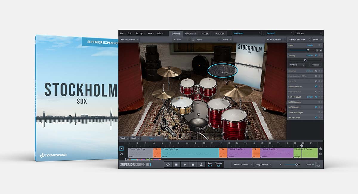 Stockholm SDX | Superior Drummer expansion | Toontrack