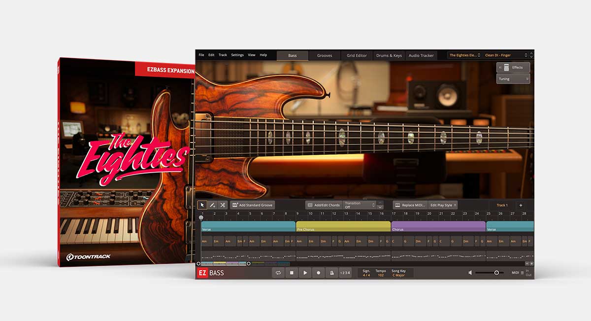 The Eighties EBX | EZbass expansion | Toontrack