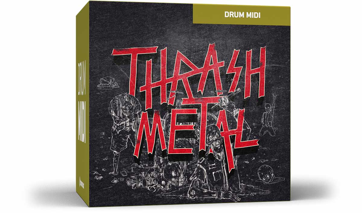 Thrash Metal MIDI | Drum MIDI for EZdrummer & Superior Drummer